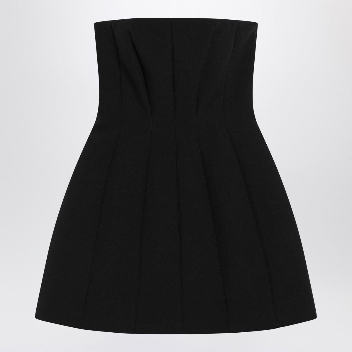 Max Mara Pianoforte Max Mara Pianoforte Black bustier dress in sablé