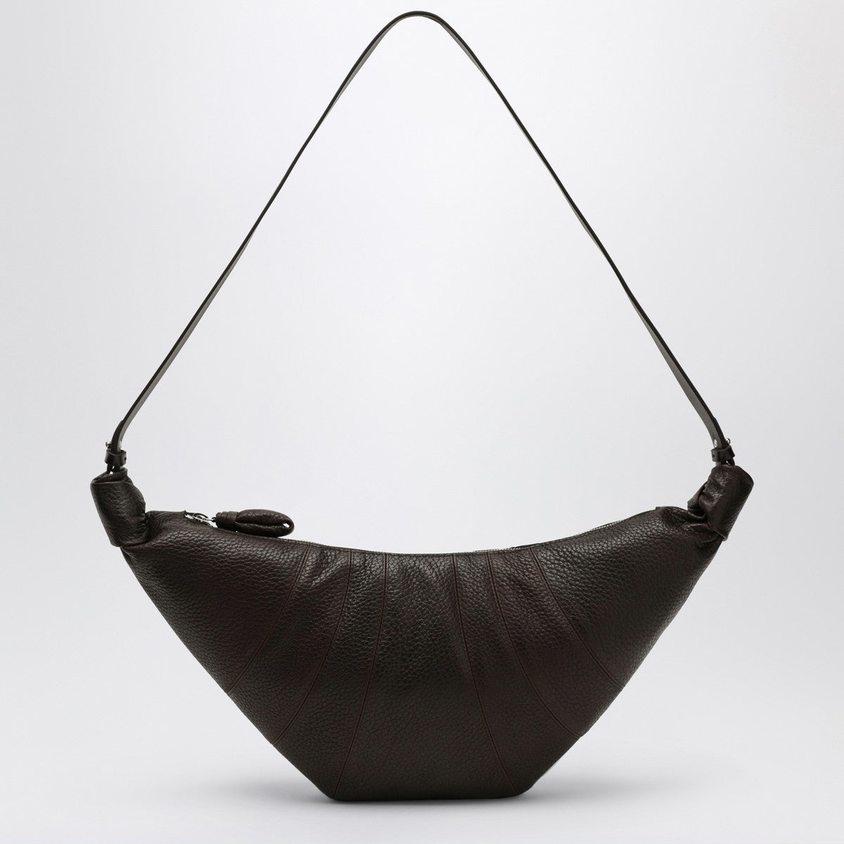Lemaire LEMAIRE Medium Croissant Bag in Brown Leather