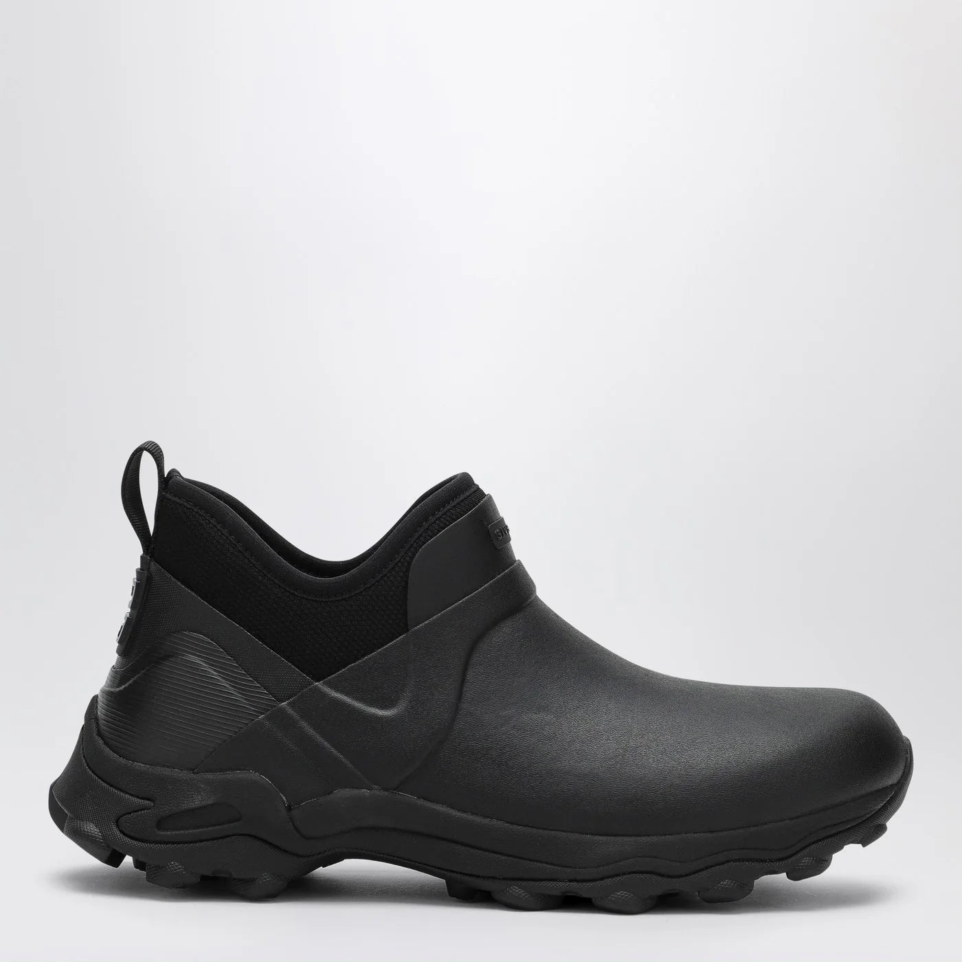 Givenchy Black Bogs rubber chelsea boots