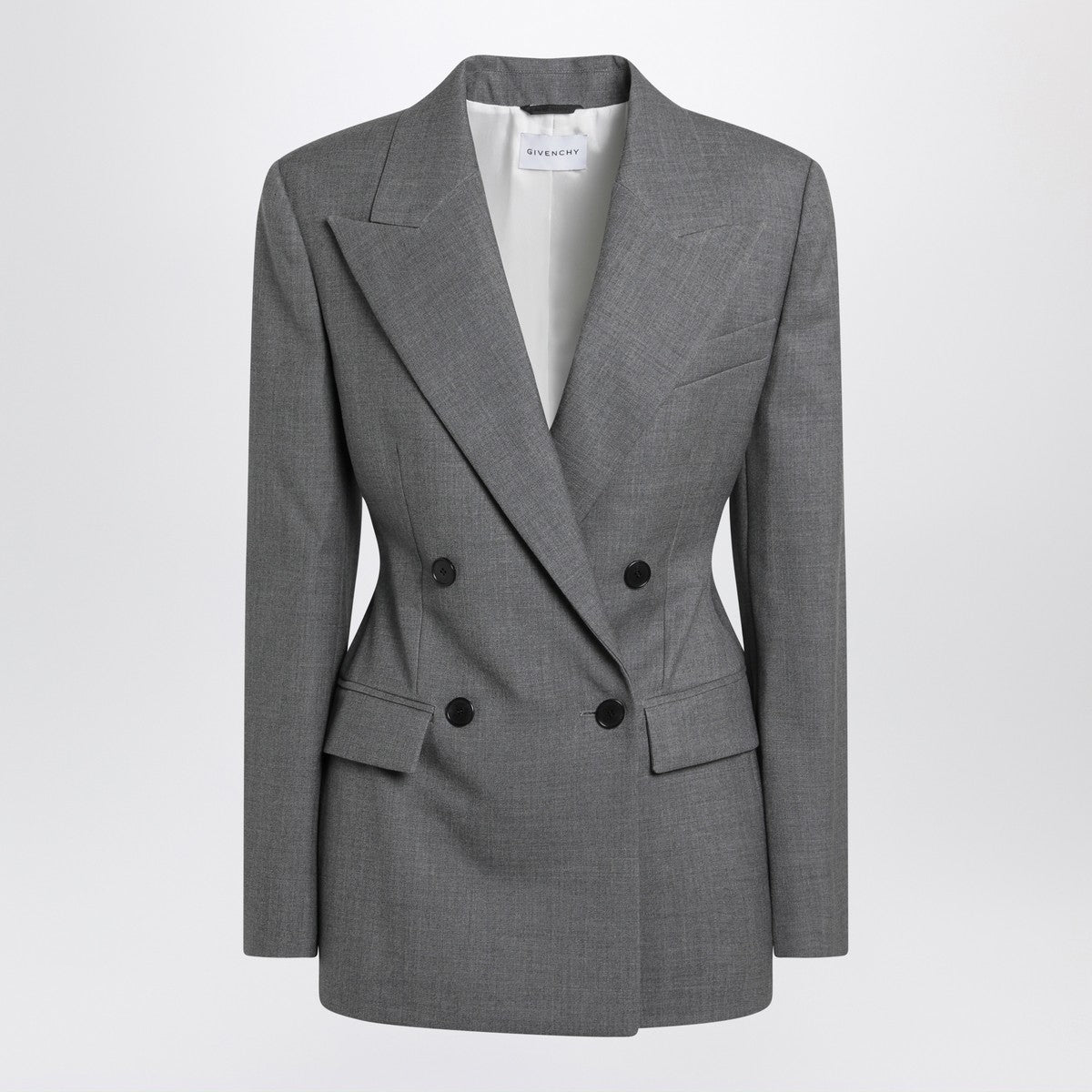 Givenchy Givenchy Grey double-breasted wool jacket