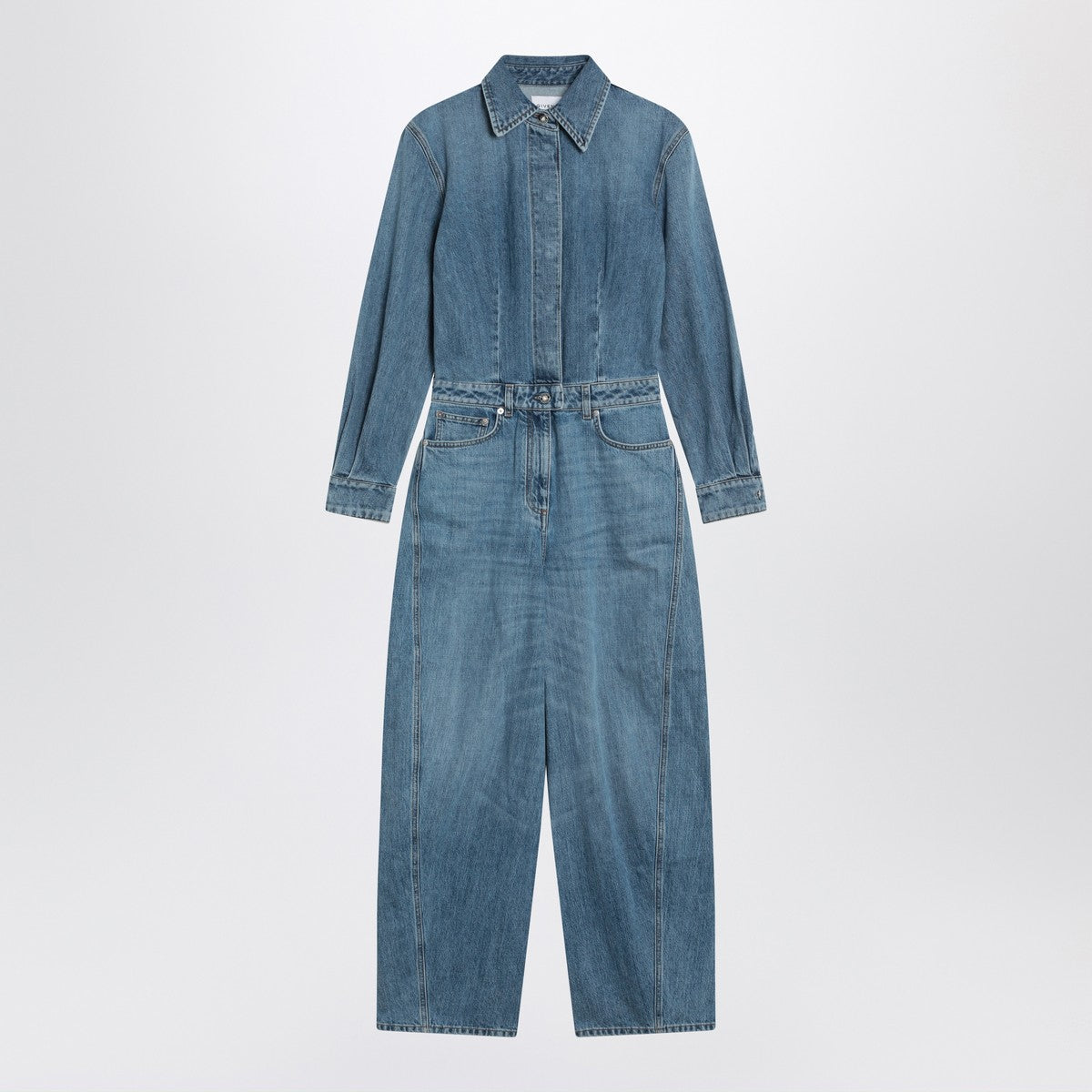 Givenchy Givenchy Light blue denim jumpsuit