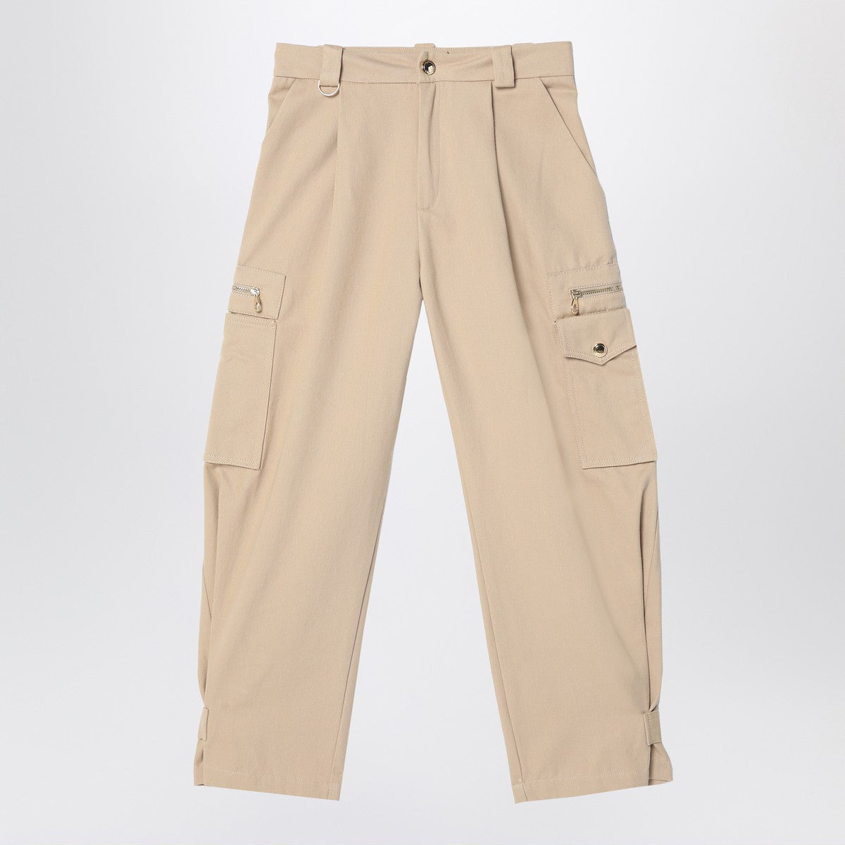 Chloé Chloé Beige cotton cargo pants