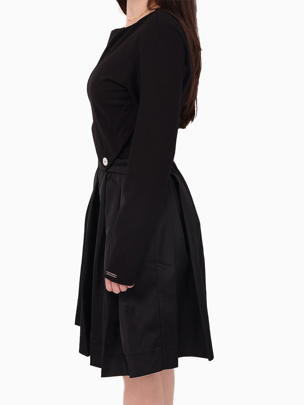 Cop Copine Rabacop Navy Dress With Zip Detail