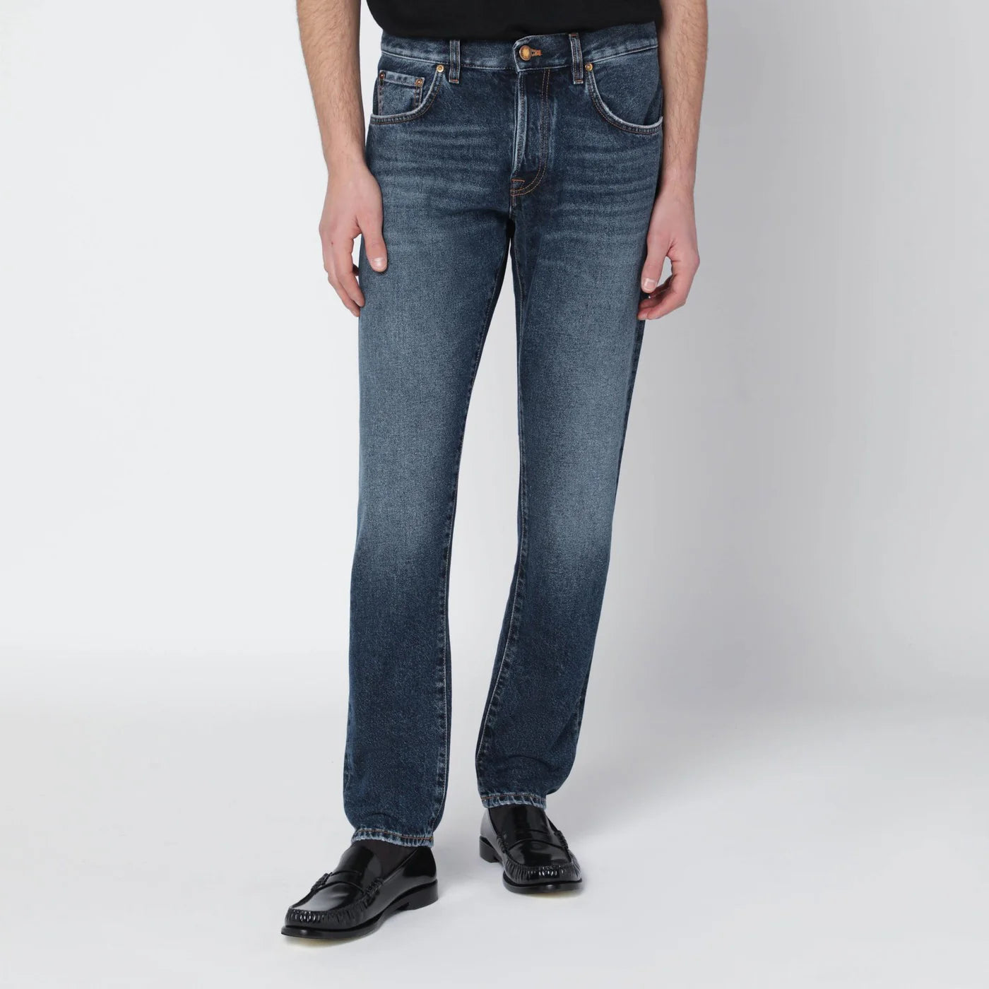 PT Torino Denim Blue washed jeans