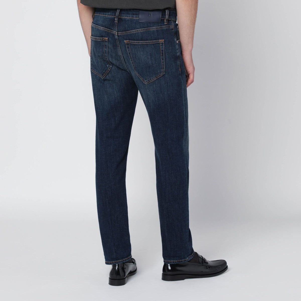 PT Torino Denim PT Torino Denim Dark blue washed jeans