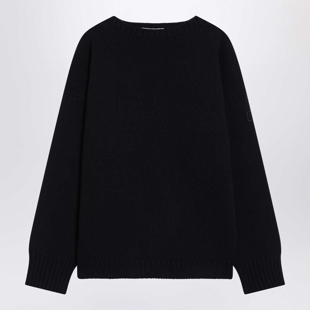 Chloé Navy blue sweater in wool and cashmere