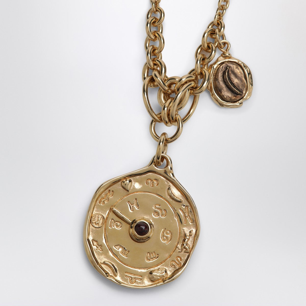 Chloé Chloé Gold zodiac pendant necklace