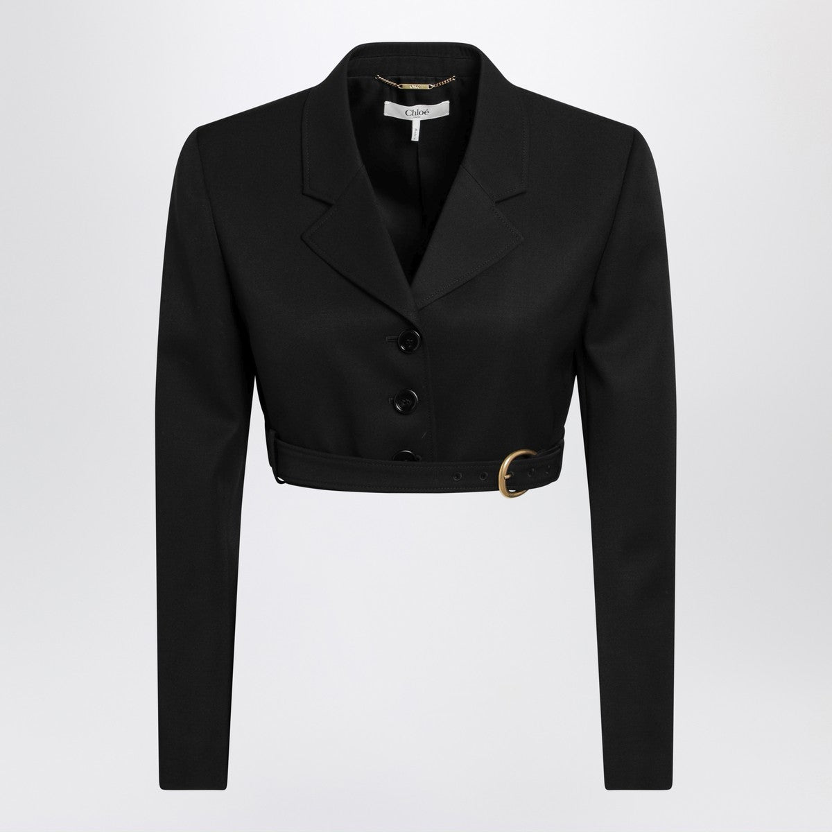 Chloé Black cropped Spencer jacket