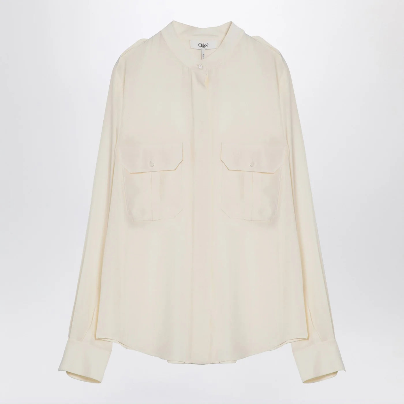Chloé Ivory silk blouse