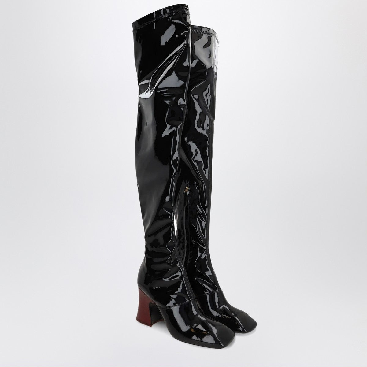 Chloé Chloé Janis over-the-knee boots in black