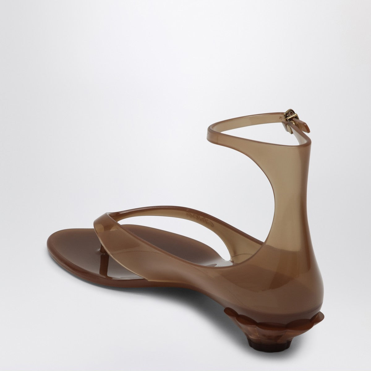Chloé Chloé Brown Jelly Sandals