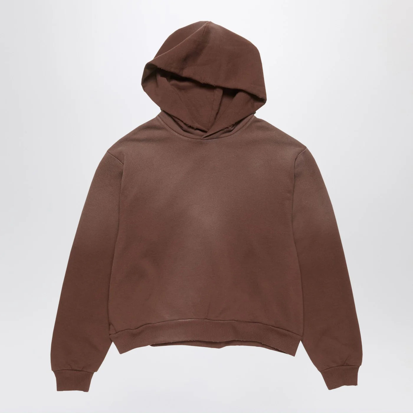 Acne Studios Logo hooded sweater chocolate