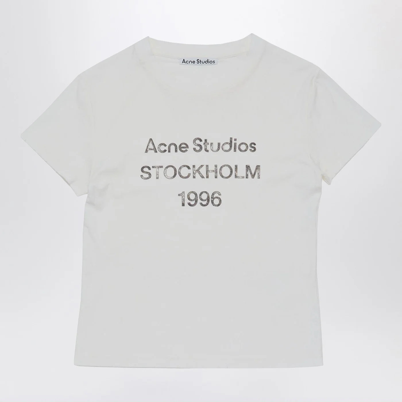 Acne Studios Logo t-shirt off white