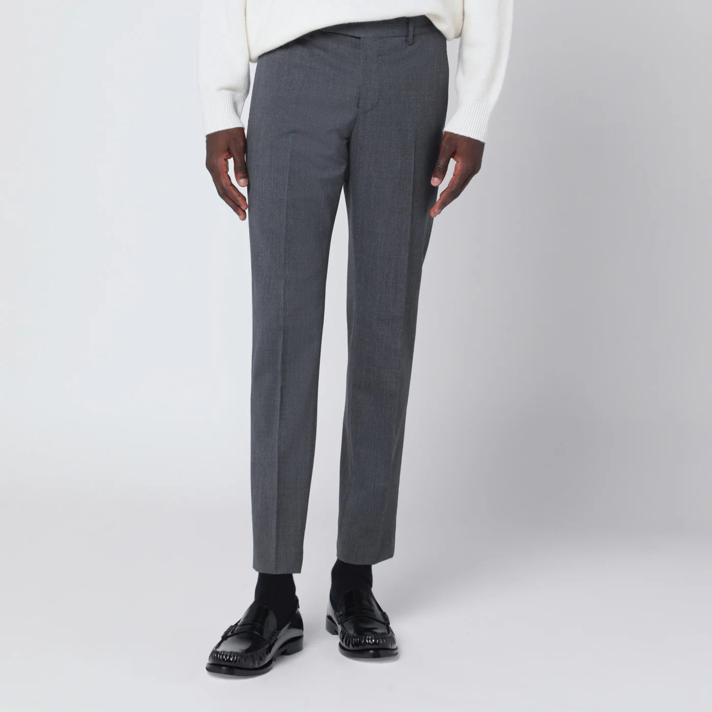 PT Torino Dieci grey trousers