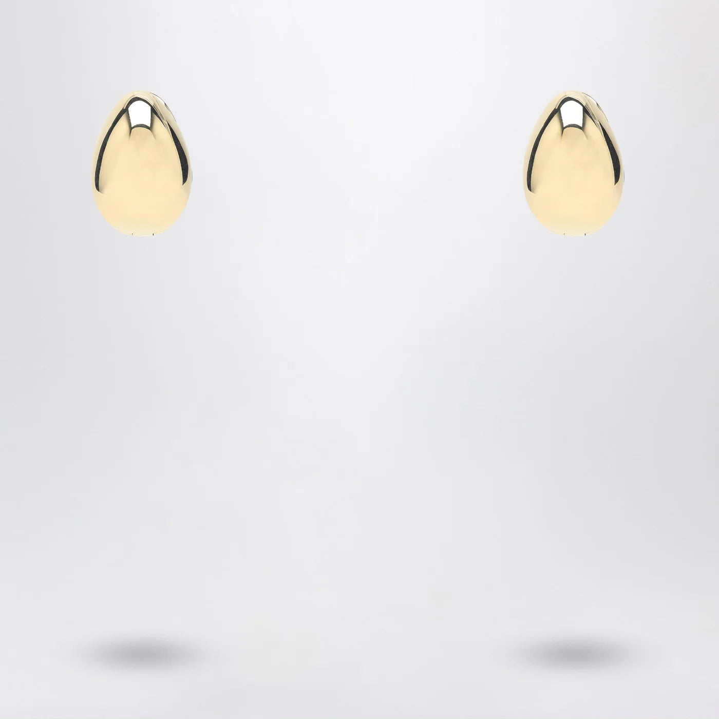 Coperni Gold C logo earrings