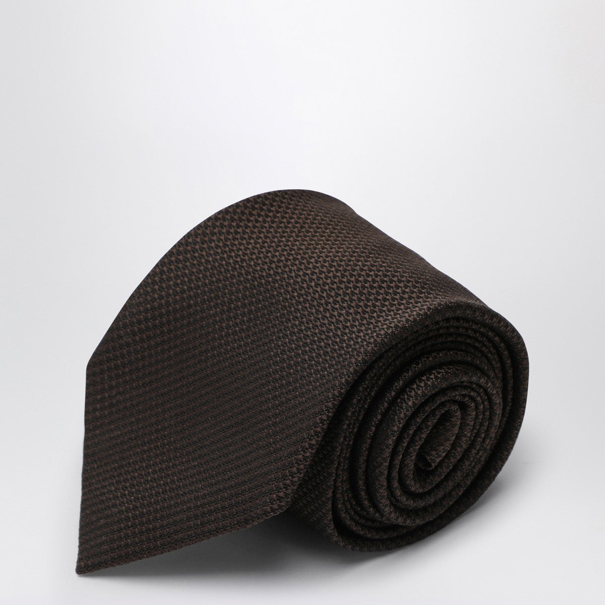 Destin Destin Brown silk tie