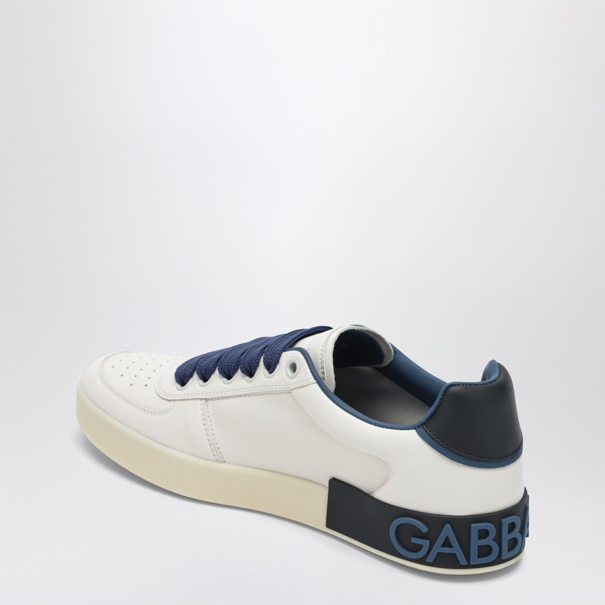 Dolce & Gabbana Dolce&Gabbana Portofino sneakers white/denim blue