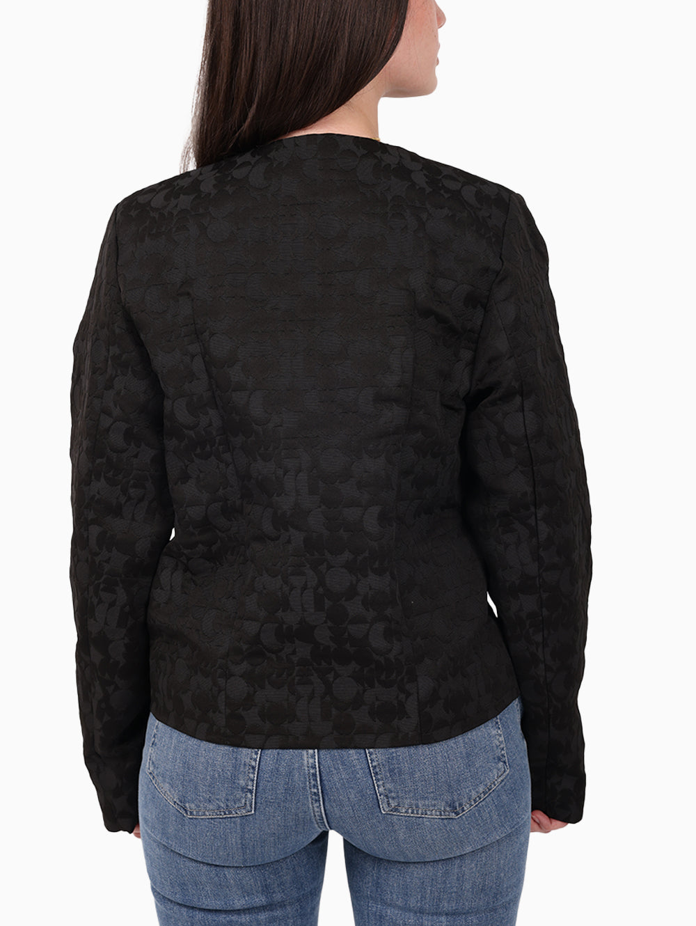 GONEBALL 717 Women’s Designer Black Jacket – Full Outfit View