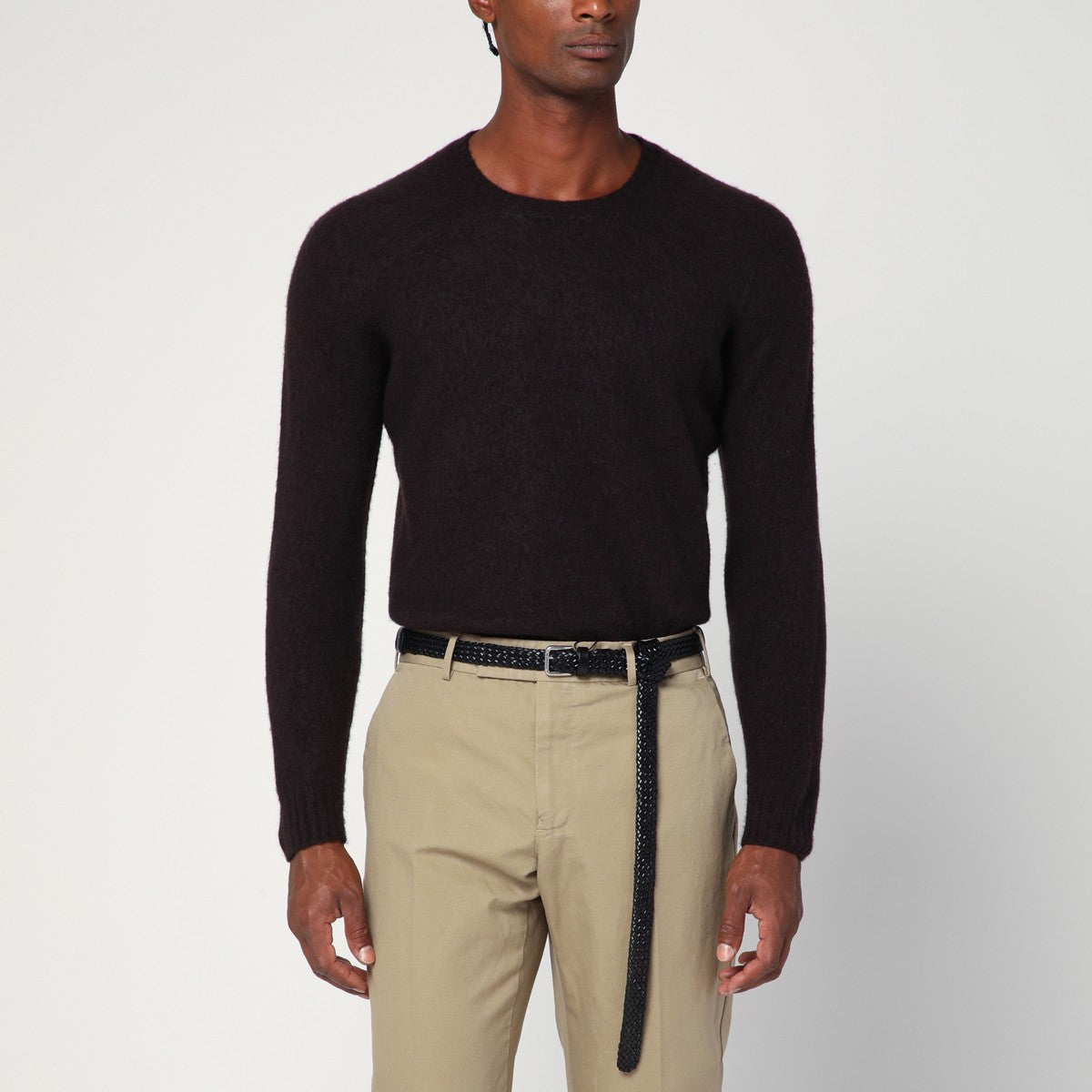 Drumohr Drumohr Brown lambswool sweater