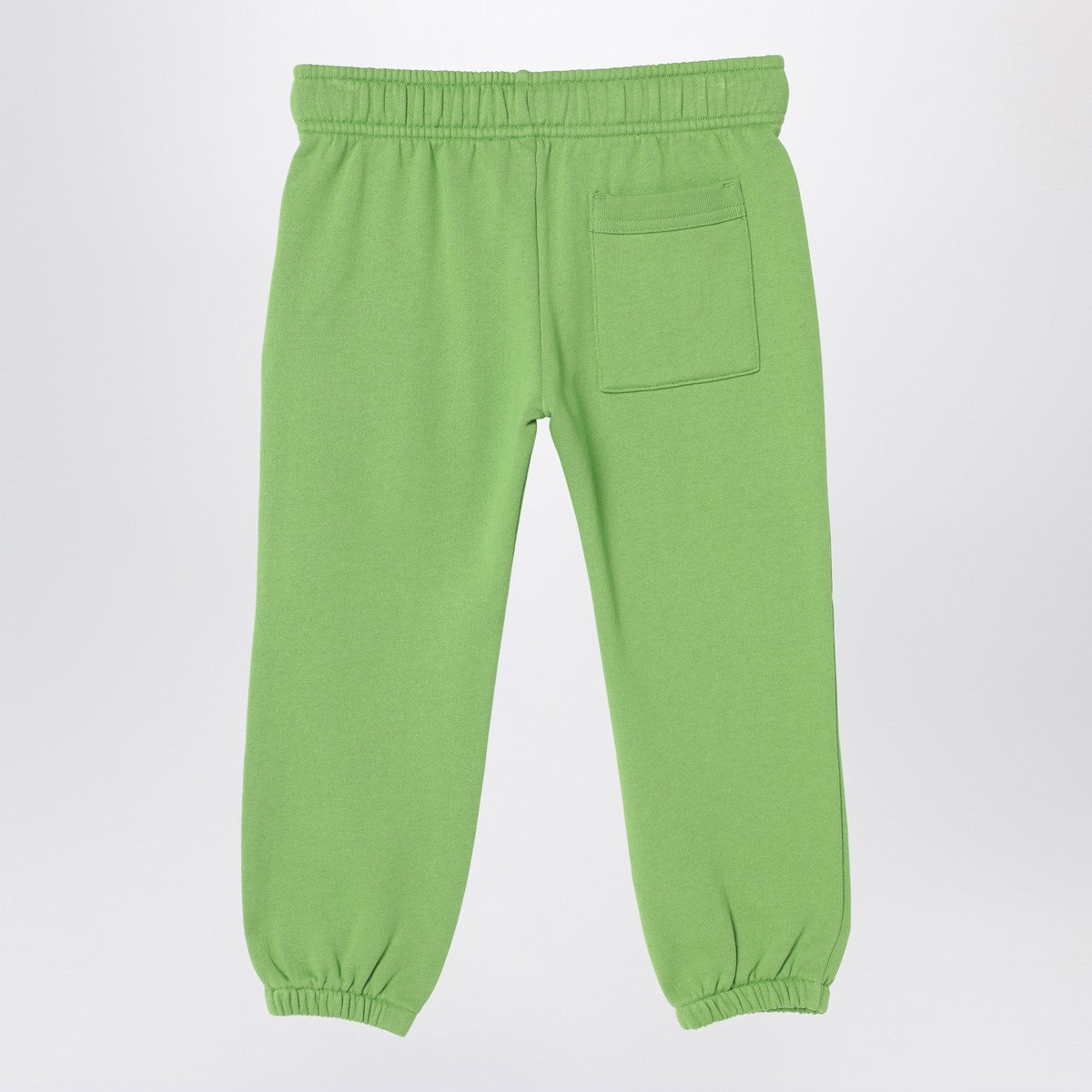 Acne Studios Acne Studios Green jogging trousers with small logo patch