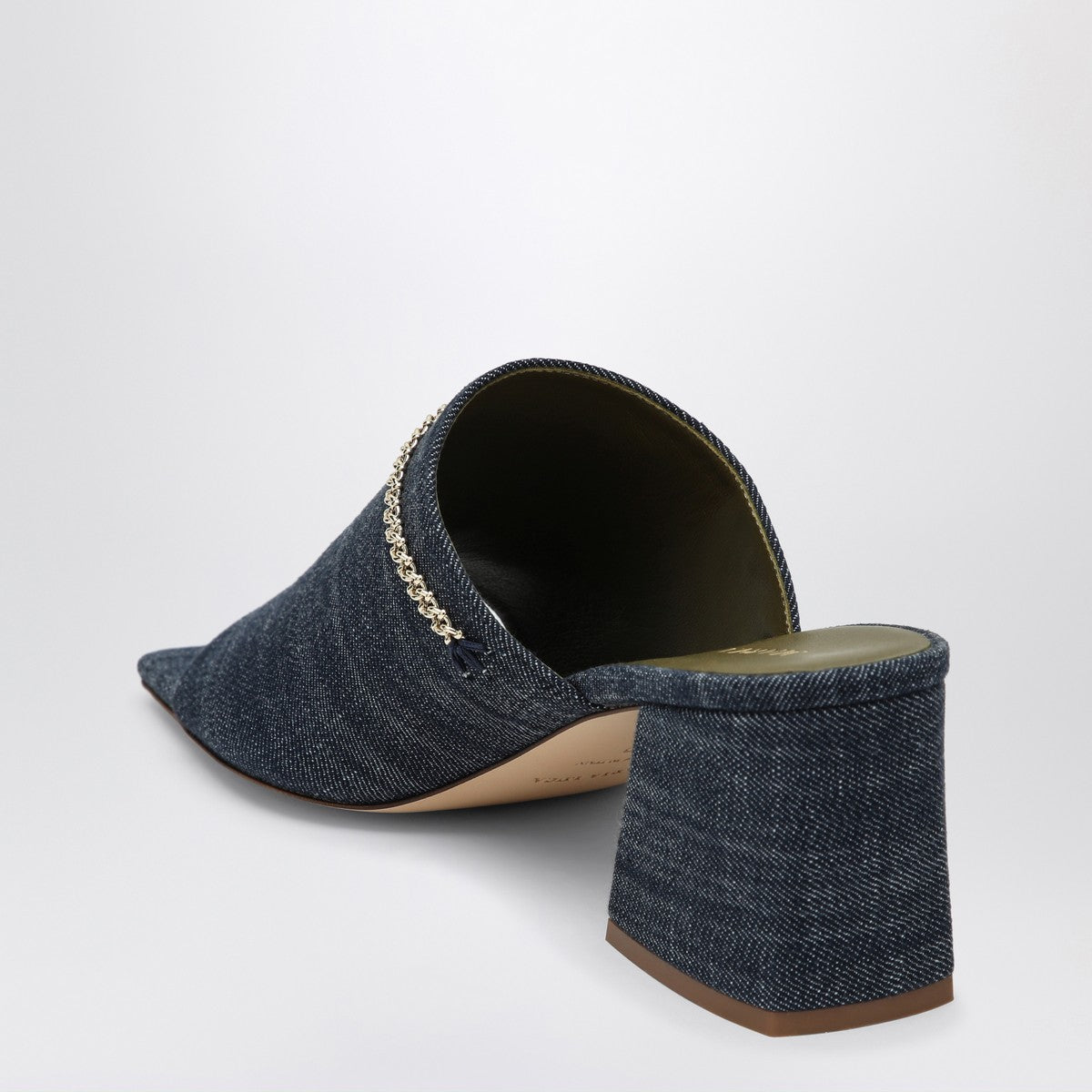 MARIA LUCA MARIA LUCA Messalina blue denim sandals