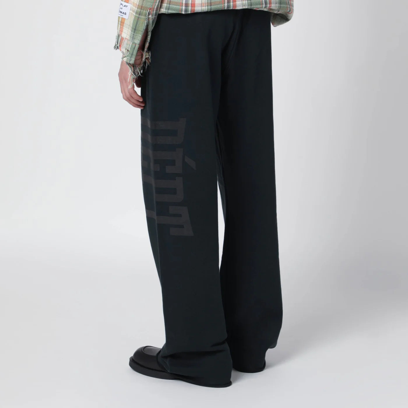 Gallery Dept. Black wide-leg jogging pants
