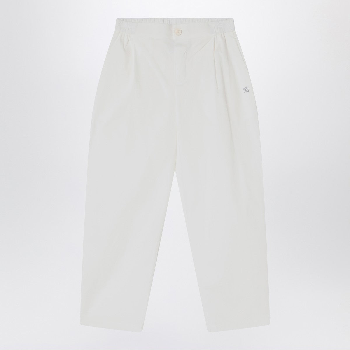 Douuod Douuod Ivory cotton pants
