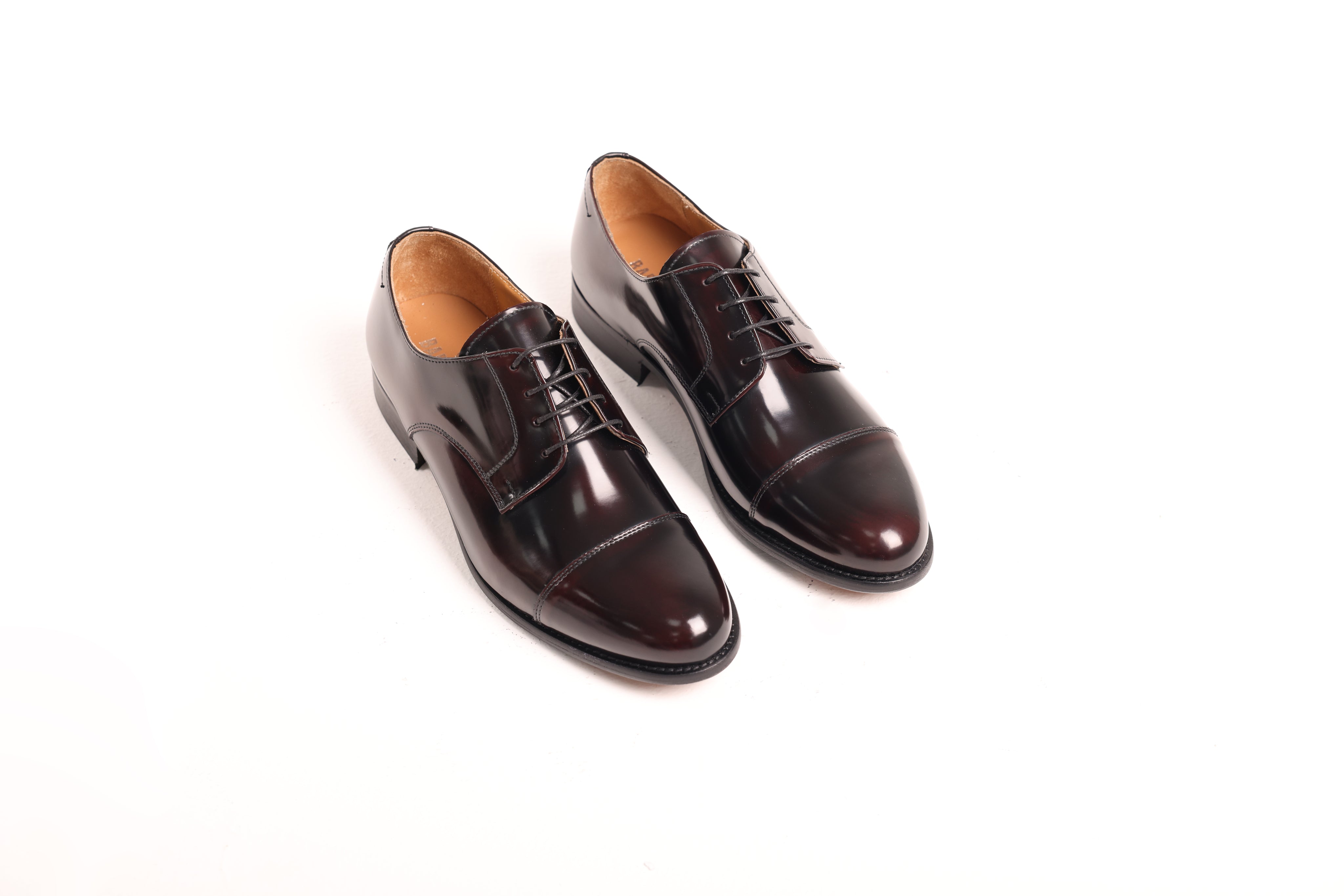 Premium Italian men’s dress shoes in dark brown – Bardigiani