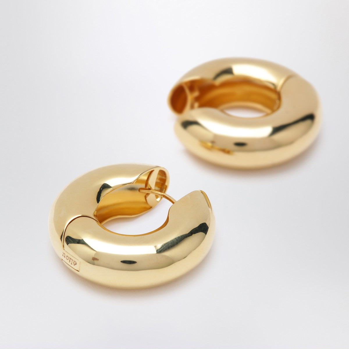éliou éliou Devon Hoop gold earrings