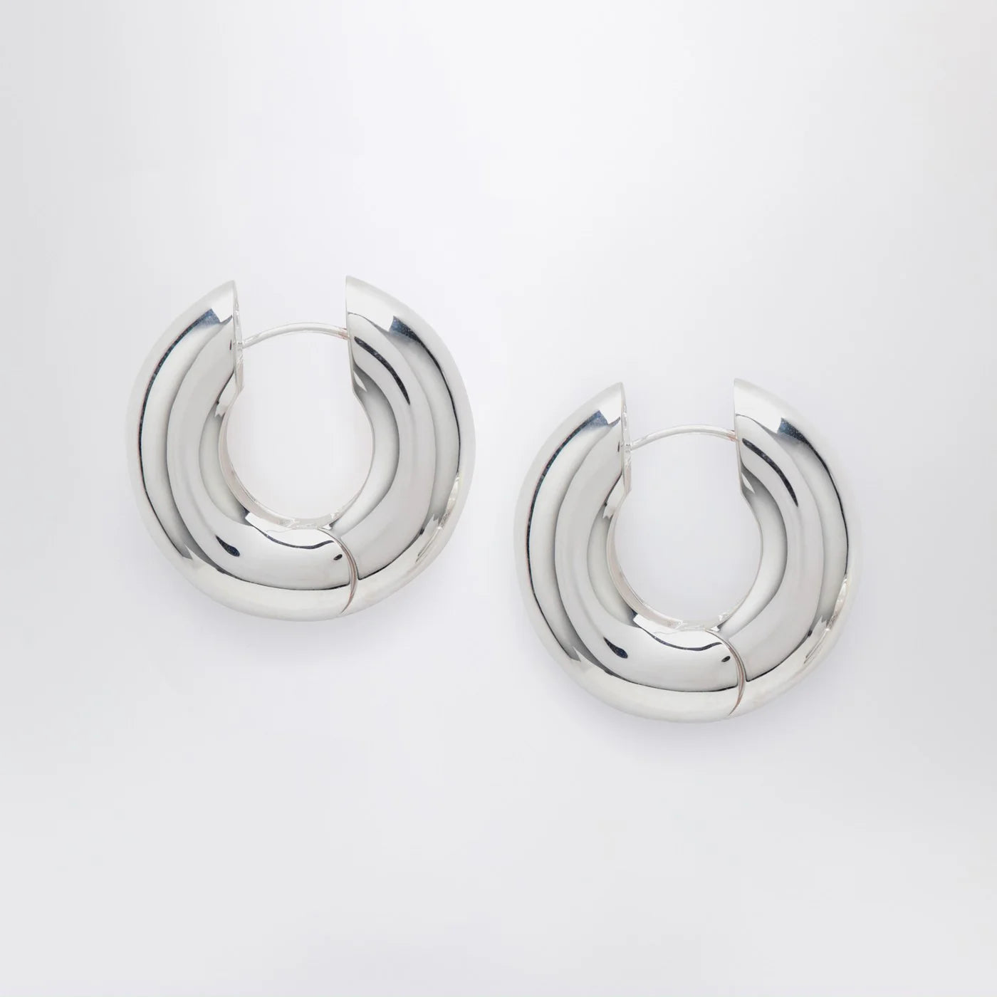 éliou Devon Hoop silver earrings