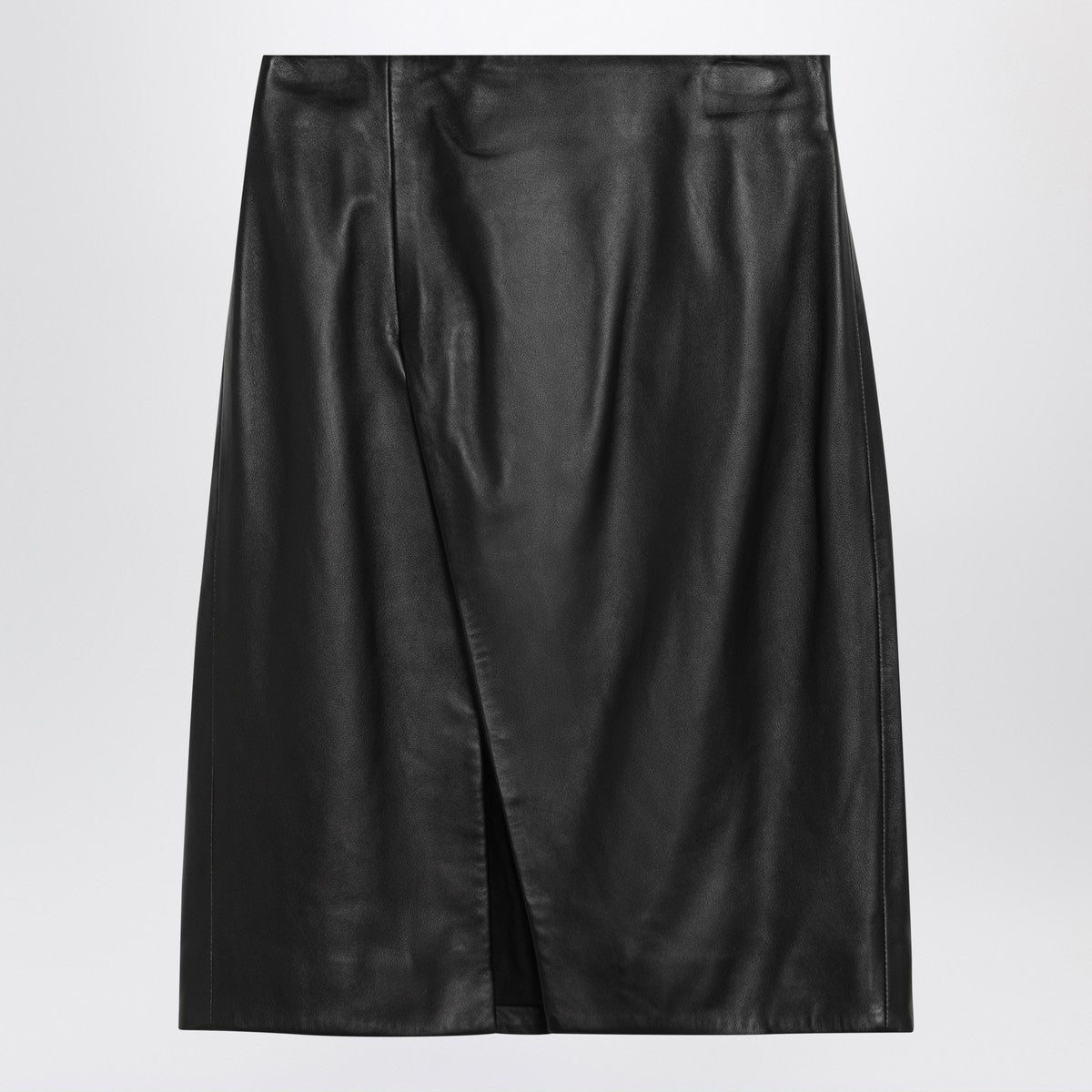 LouLou De Saison LouLou De Saison Akare black leather skirt