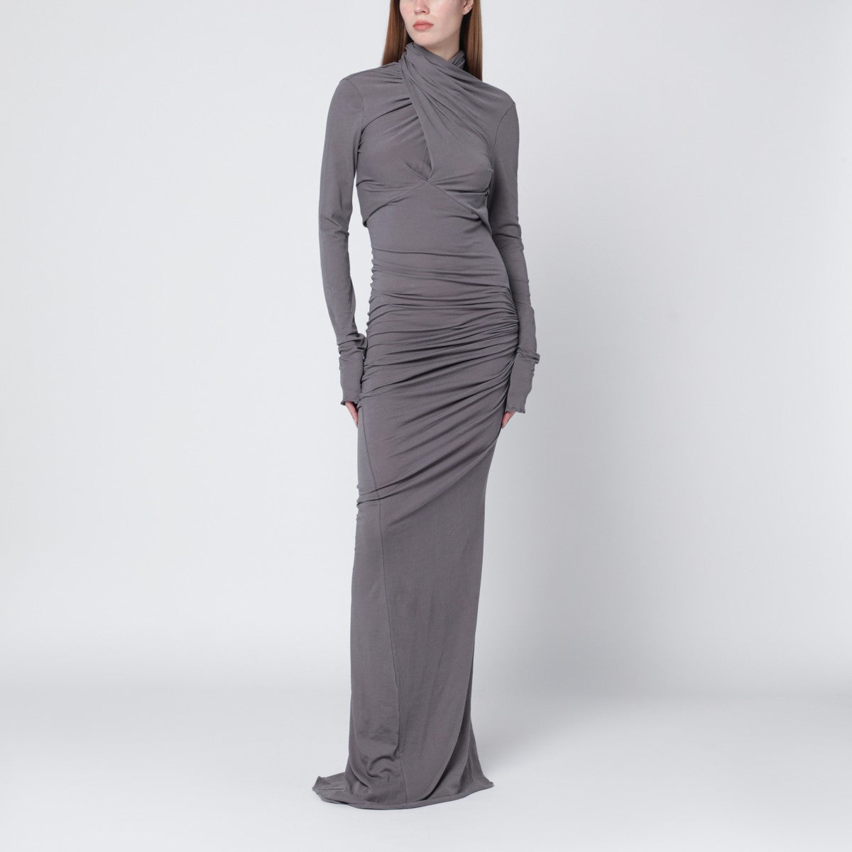 Entire Studios Entire Studios Long grey draped dress