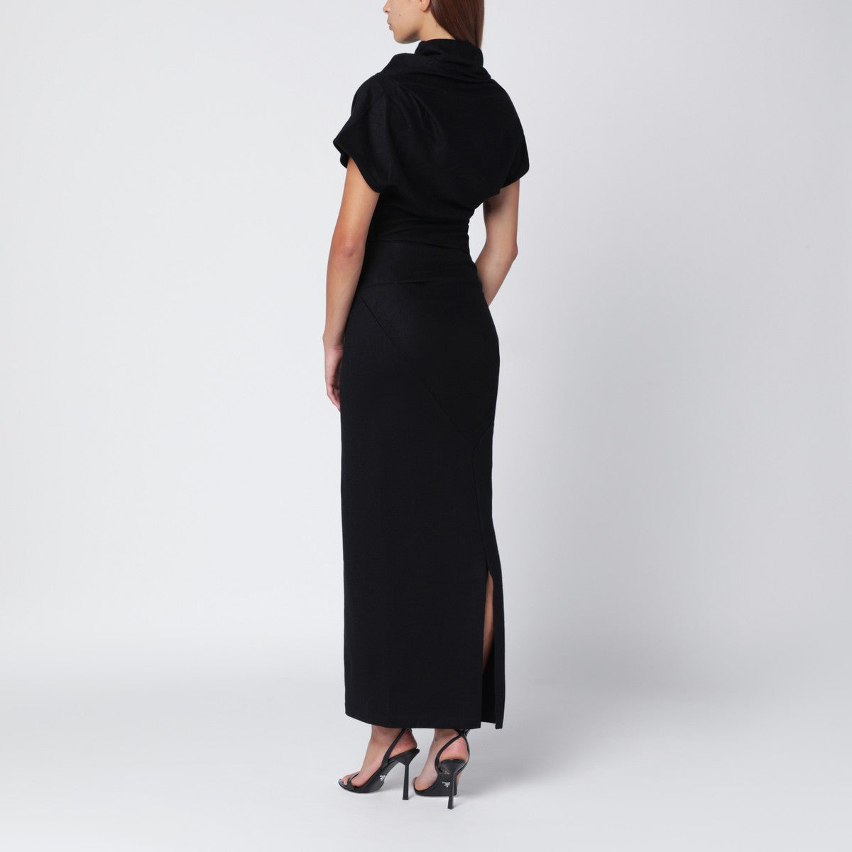 Entire Studios Entire Studios Black wool midi dress