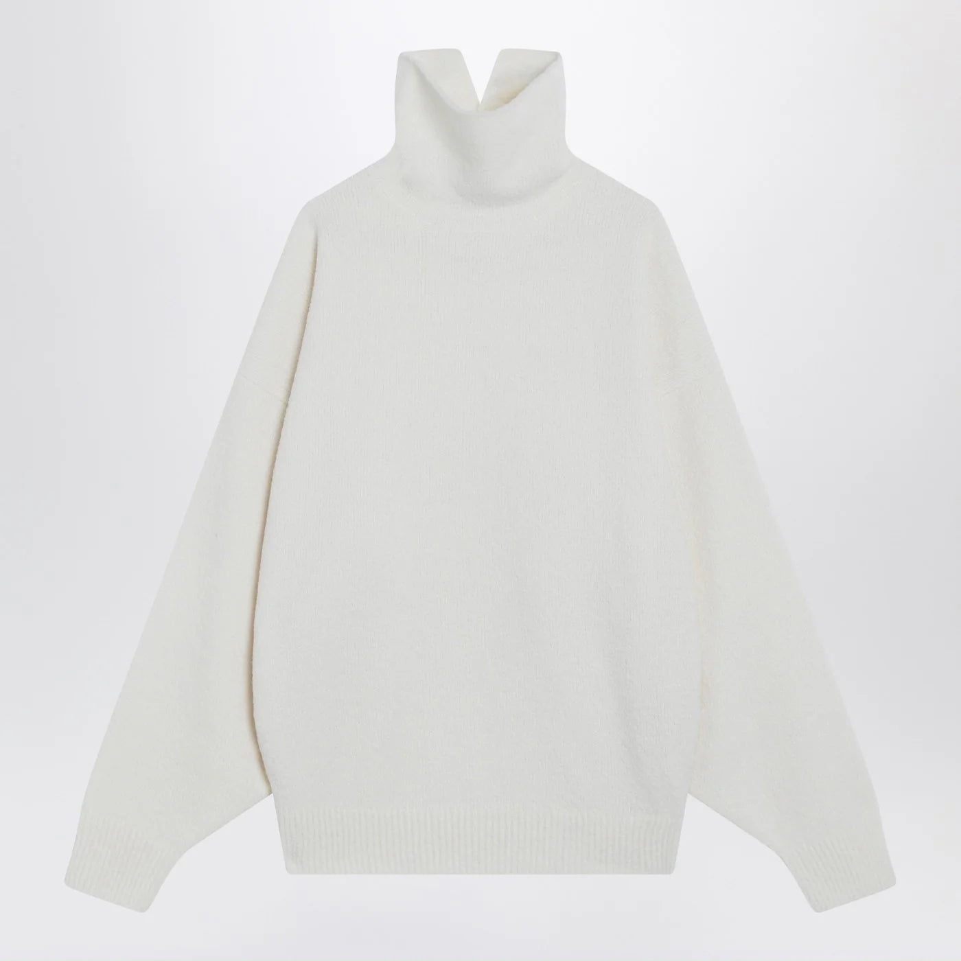 Fear of God White turtleneck sweater in wool
