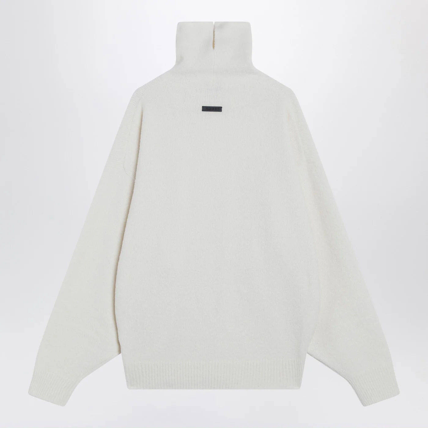 Fear of God White turtleneck sweater in wool