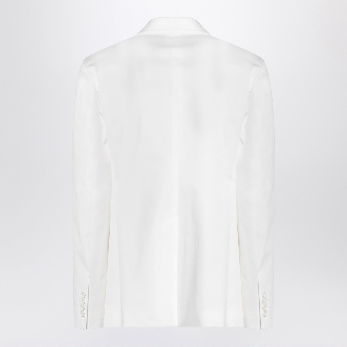 Dolce & Gabbana Dolce & Gabbana Dolce&Gabbana White single-breasted cotton jacket