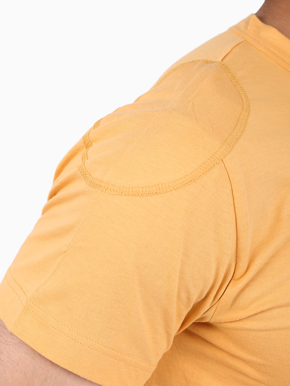 Side view of Squadra Navale Men’s Orange T-Shirt
