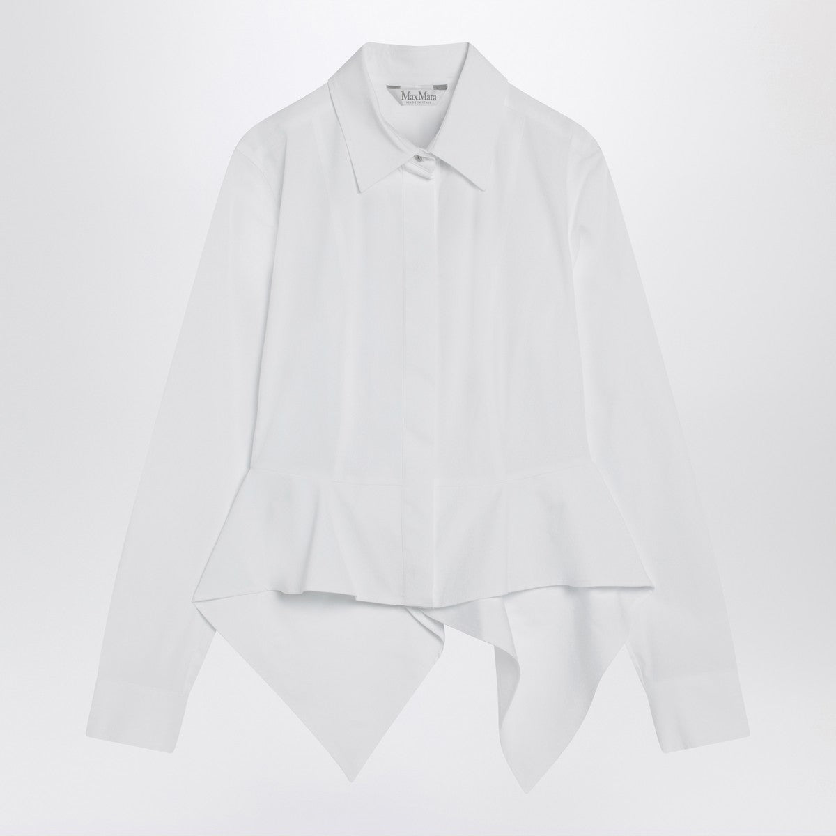 Max Mara Max Mara White shirt in cotton poplin