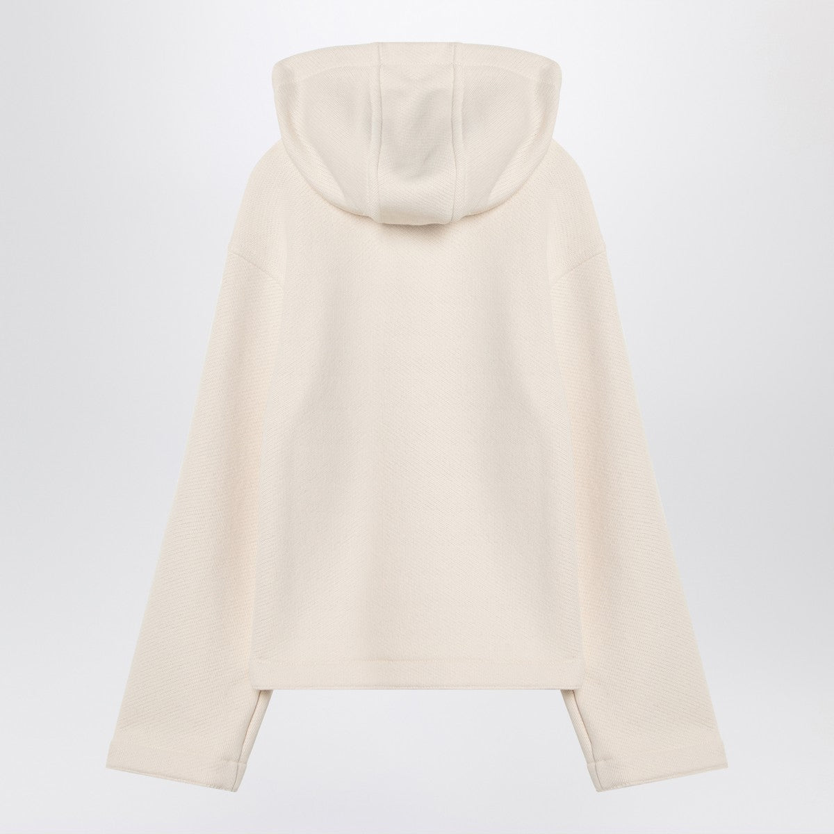 Max Mara Max Mara White cotton hoodie
