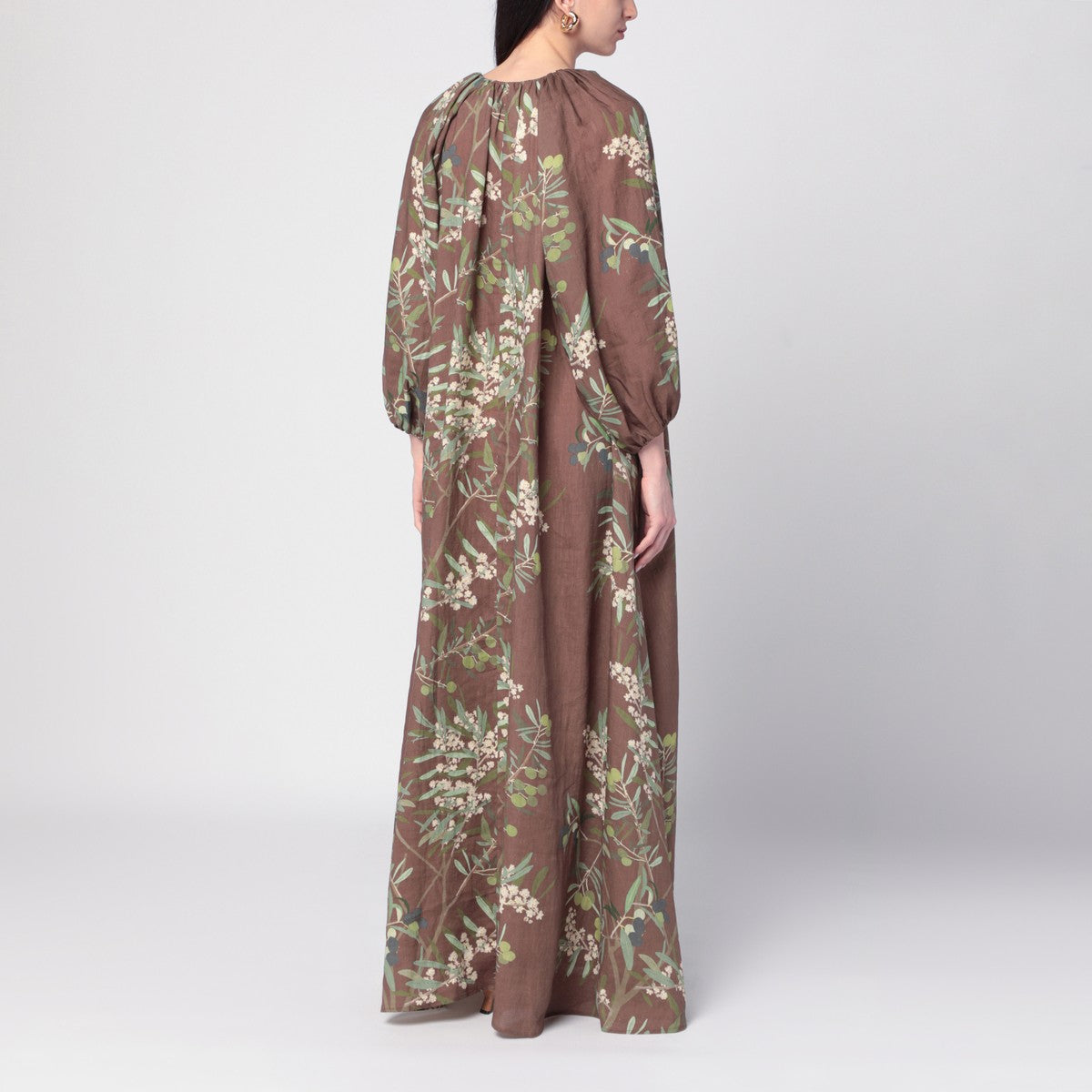 BERNADETTE BERNADETTE Georgio maxi dress with floral linen print