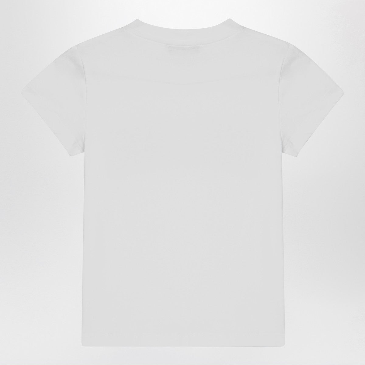 Golden Goose Golden Goose White T-shirt with Glitter Logo