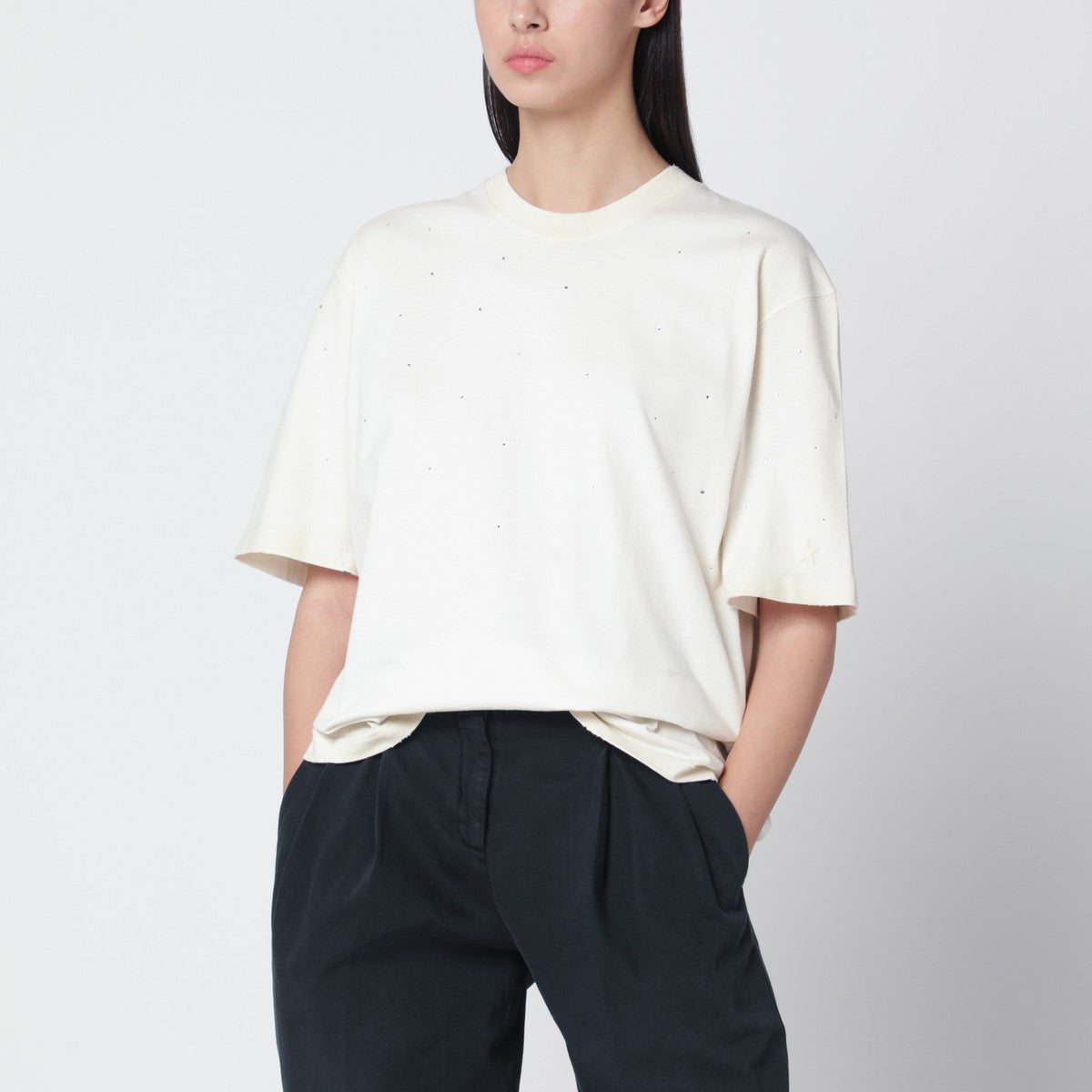 Golden Goose White vintage cotton Star T-shirt