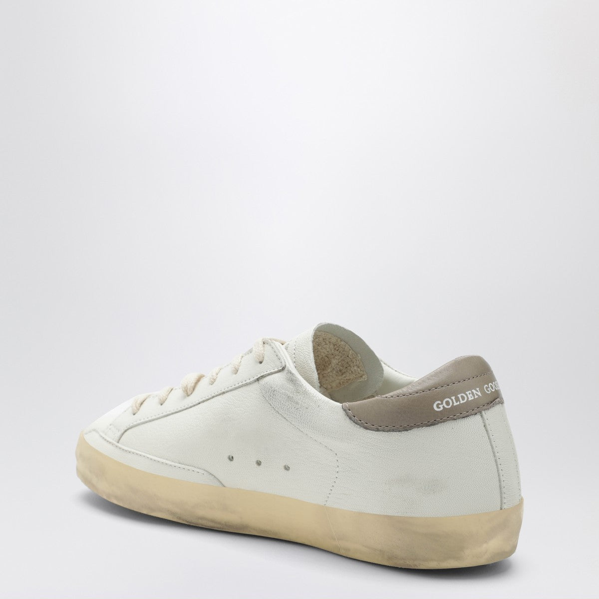 Golden Goose Golden Goose White/grey/pink Super-Star trainer