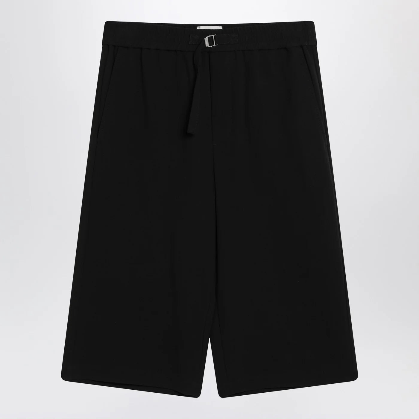 Ami Paris Bermuda wide black in cotton