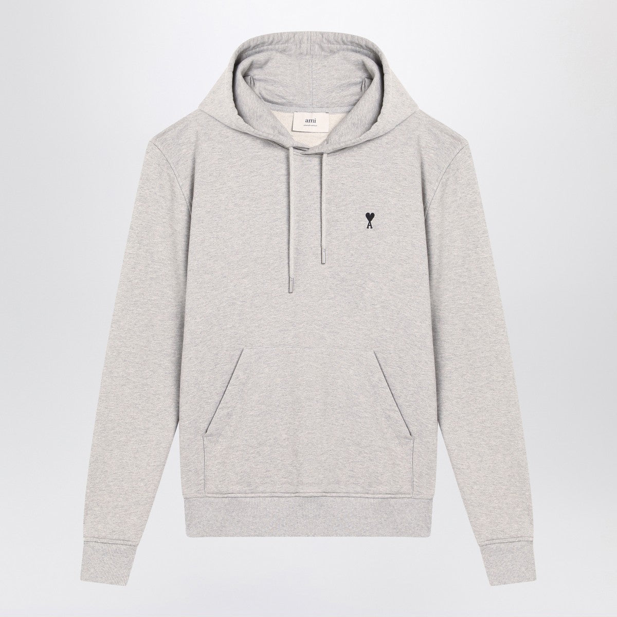 Ami Paris Ami Paris Grey Ami De Coeur hoodie