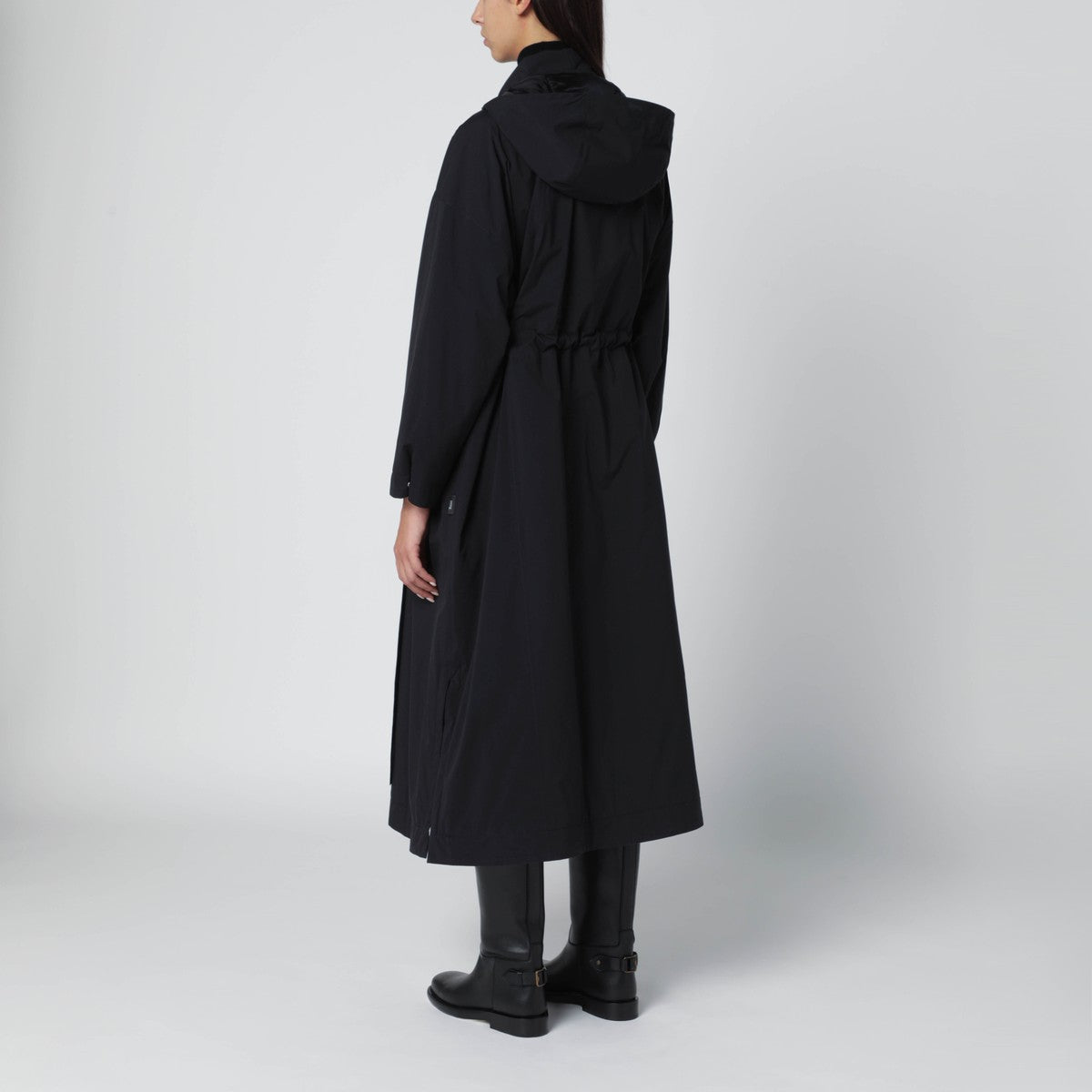 HERNO HERNO Laminar trench coat in black 2L Gore-Tex