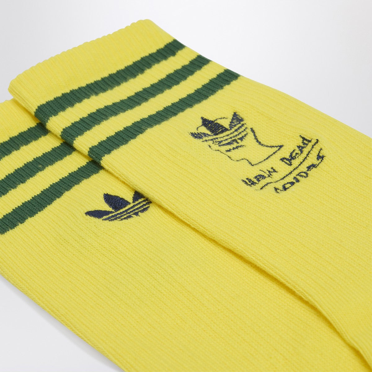 adidas x Brain Dead adidas x Brain Dead Yellow socks with logo