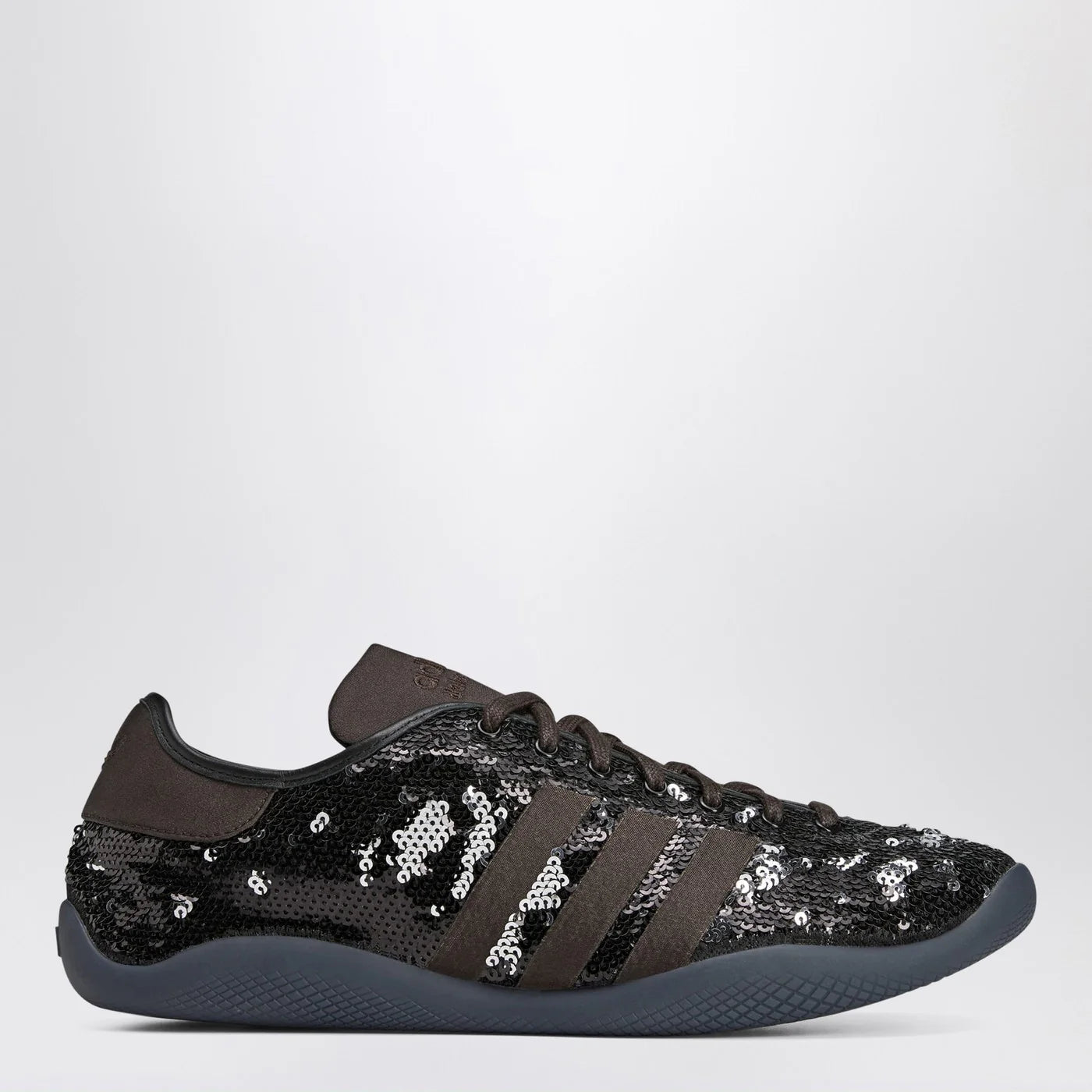adidas by Wales Bonner Sneaker Karintha Core Black/Silver Metallic/Dark Brown