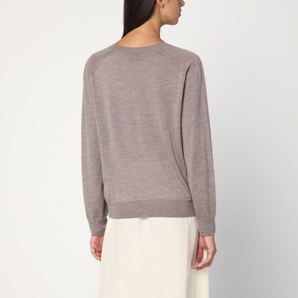 LouLou De Saison LouLou De Saison Taupe cashmere sweater