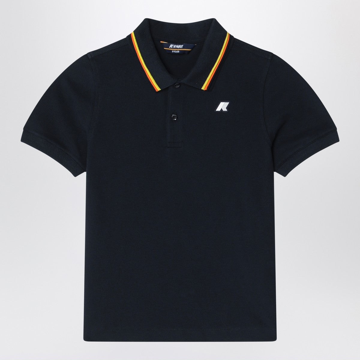 K-Way K-Way Jude blue polo in cotton piqué